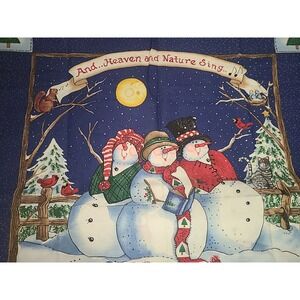 'Heaven & Nature Sing'‎ Daisy Kingdom Quick Quilt Cut Sew Fabric Panel + 1 Yrd